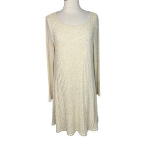 Stitch Fix l Michael Stars Jasper Ribbed Crewneck Dress in Lino, XL